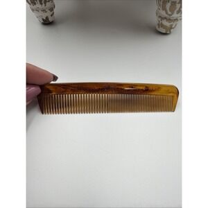 Vintage Goody Comb Tortoise Shell Pocket Comb 1980's USA MADE